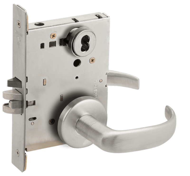 Picture of Schlage L9080 17 Mortise Storeroom Lock, Field Reversible