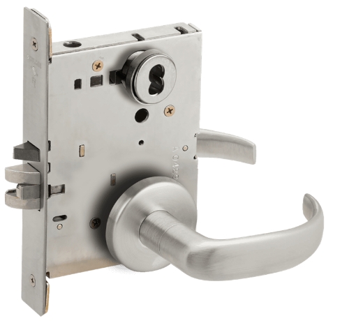 Picture of Schlage L9082 17 Mortise Institution Lock, Field Reversible