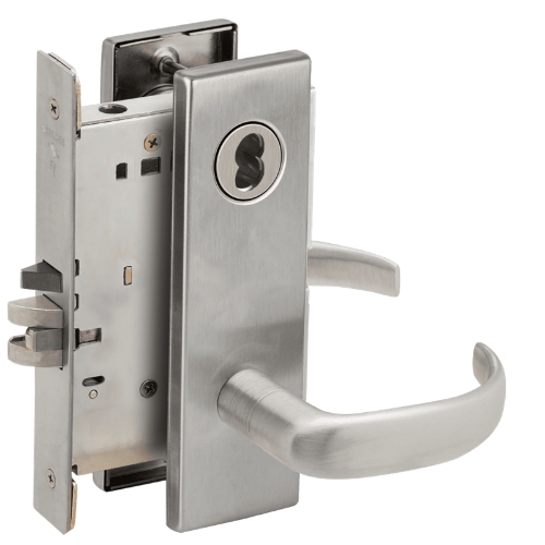 Picture of Schlage L9082 17 Mortise Institution Lock, Field Reversible
