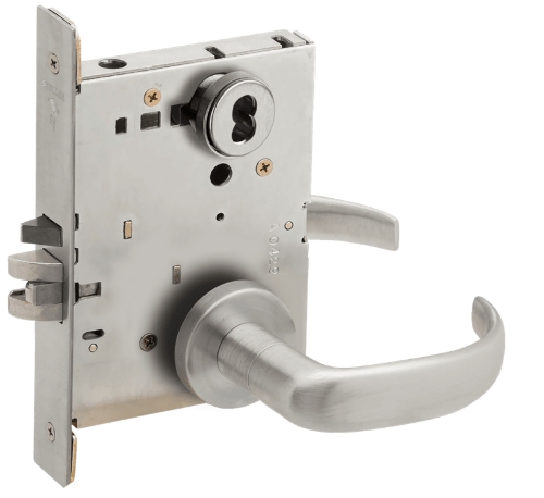 Picture of Schlage L9456 17 Mortise Corridor Lock, Field Reversible