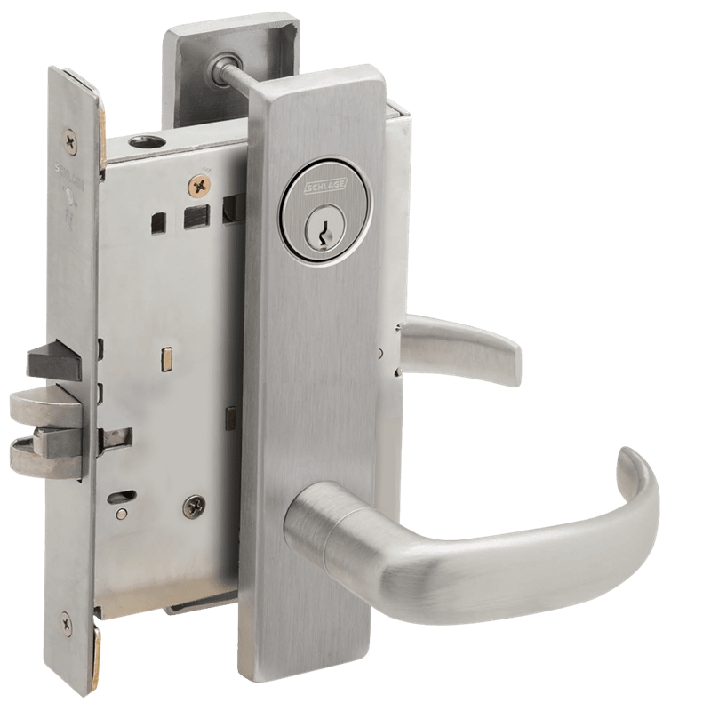 Picture of Schlage L9473 17 Mortise Dormitory/Bedroom Lock, Field Reversible