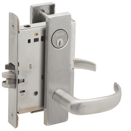 Picture of Schlage L9473 17 Mortise Dormitory/Bedroom Lock, Field Reversible