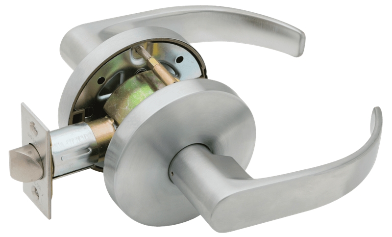 Picture of Falcon W101S SR Grade 2 Passage Lever Set - Small Rose