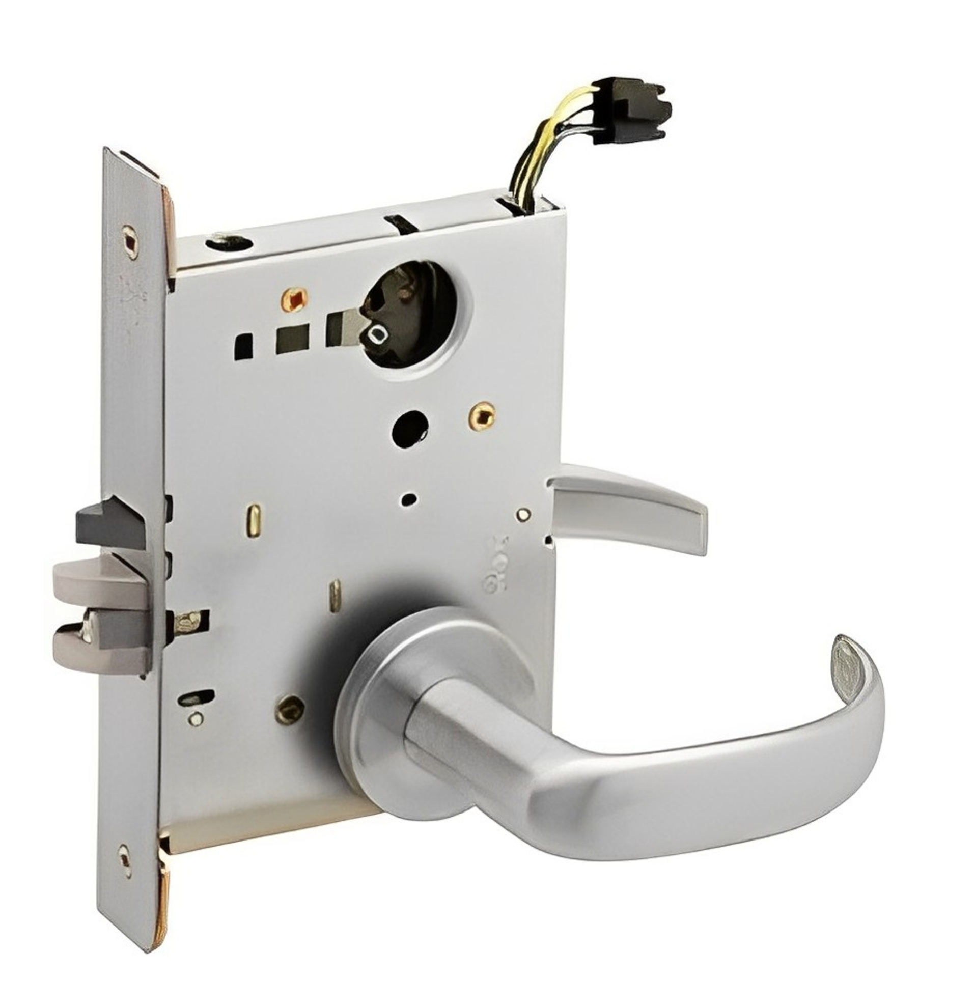 Picture of Schlage L9090EU Electrified Mortise Lock, No Cylinder -  Fail Secure
