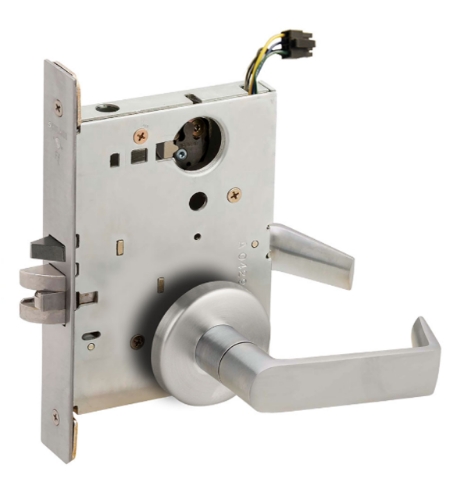 Picture of Schlage L9090EU Electrified Mortise Lock, No Cylinder -  Fail Secure