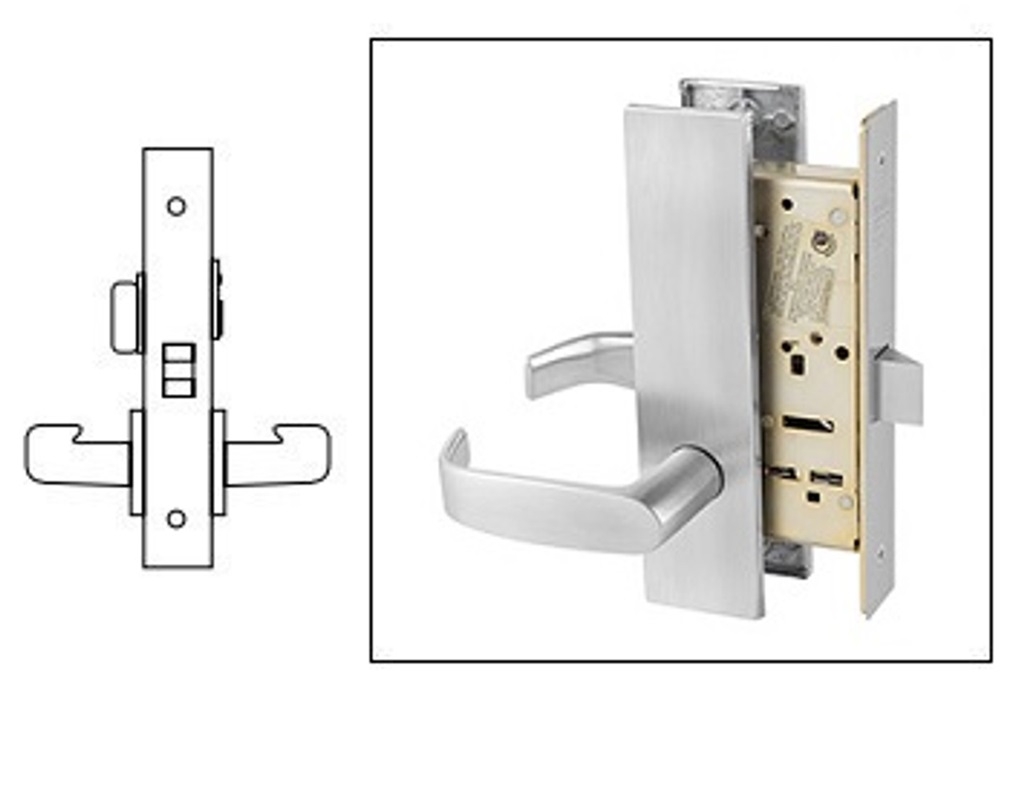Picture of Sargent 8265 Privacy /Bedroom Mortise Lock