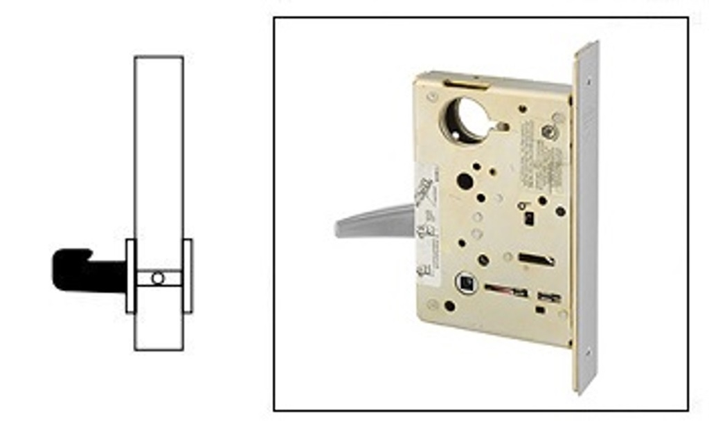 Picture of Sargent 8293 Trim Mortise Single Dummy Pull Lock