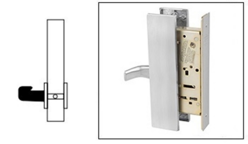 Picture of Sargent 8293 Trim Mortise Single Dummy Pull Lock