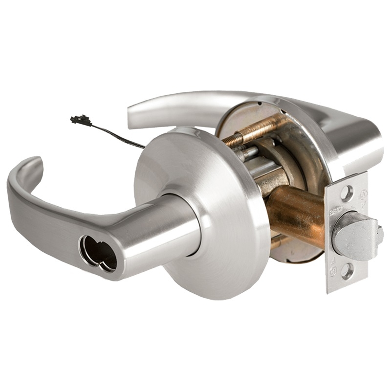Picture of BEST 9KW37DEU Grade 1 Electrified Lever Lock 24DC - Fail Secure