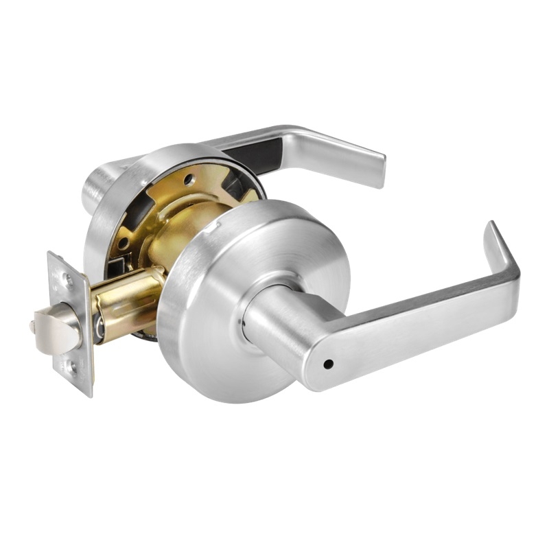 Picture of Accentra (Yale) AU4602LN Grade 2 Privacy Bath/Bedroom Cylindrical Lock, Augusta Lever