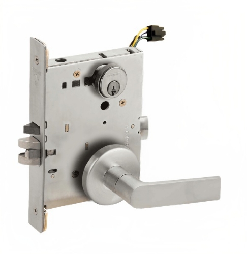 Picture of Schlage L9092EU-01  Mortise Lock, Electrically lock/unlock outside lever W/Cylinder Outside - Fail Secure