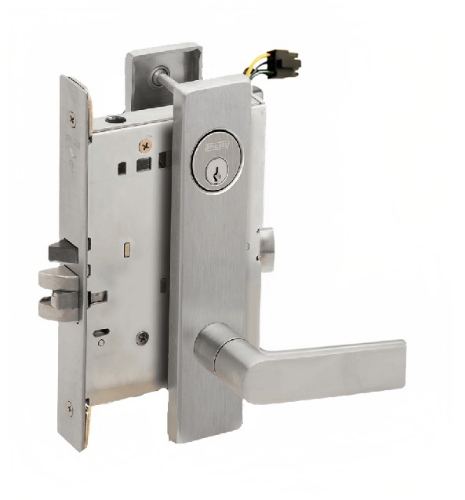 Picture of Schlage L9092EU-01  Mortise Lock, Electrically lock/unlock outside lever W/Cylinder Outside - Fail Secure