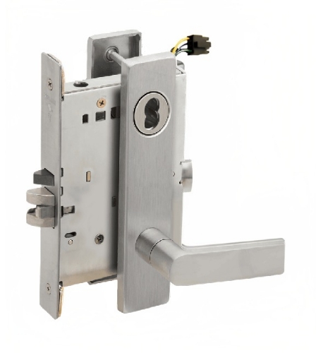 Picture of Schlage L9092EU-01  Mortise Lock, Electrically lock/unlock outside lever W/Cylinder Outside - Fail Secure