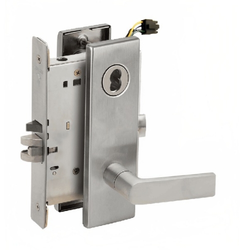 Picture of Schlage L9092EU-01  Mortise Lock, Electrically lock/unlock outside lever W/Cylinder Outside - Fail Secure