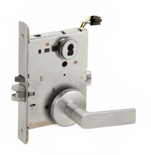 Picture of Schlage L9092EL-01  Mortise Lock, Electrically lock/unlock outside lever W/Cylinder Outside - Fail Safe