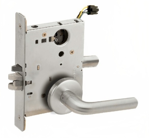 Picture of Schlage L9092EL-02  Mortise Lock, Electrically Lock/Unlock Outside Lever W/Cylinder Outside - Fail Safe
