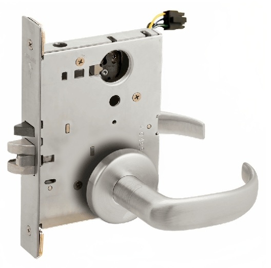 Picture of Schlage L9092EL-17  Mortise Lock, Electrically Lock/Unlock Outside Lever W/Cylinder Outside - Fail Safe