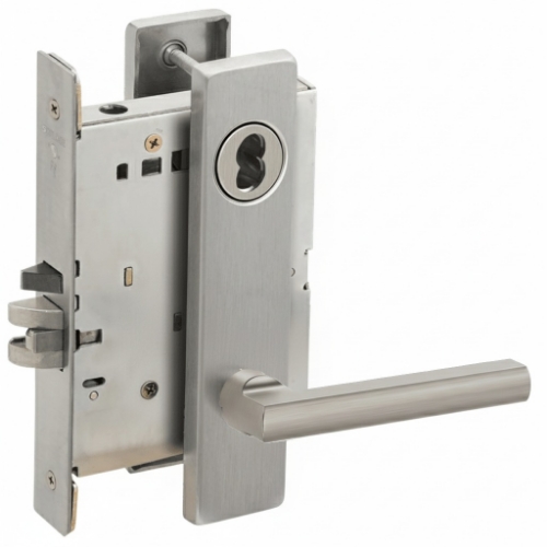 Picture of Schlage L9080 LAT Mortise Storeroom Lock, Field Reversible