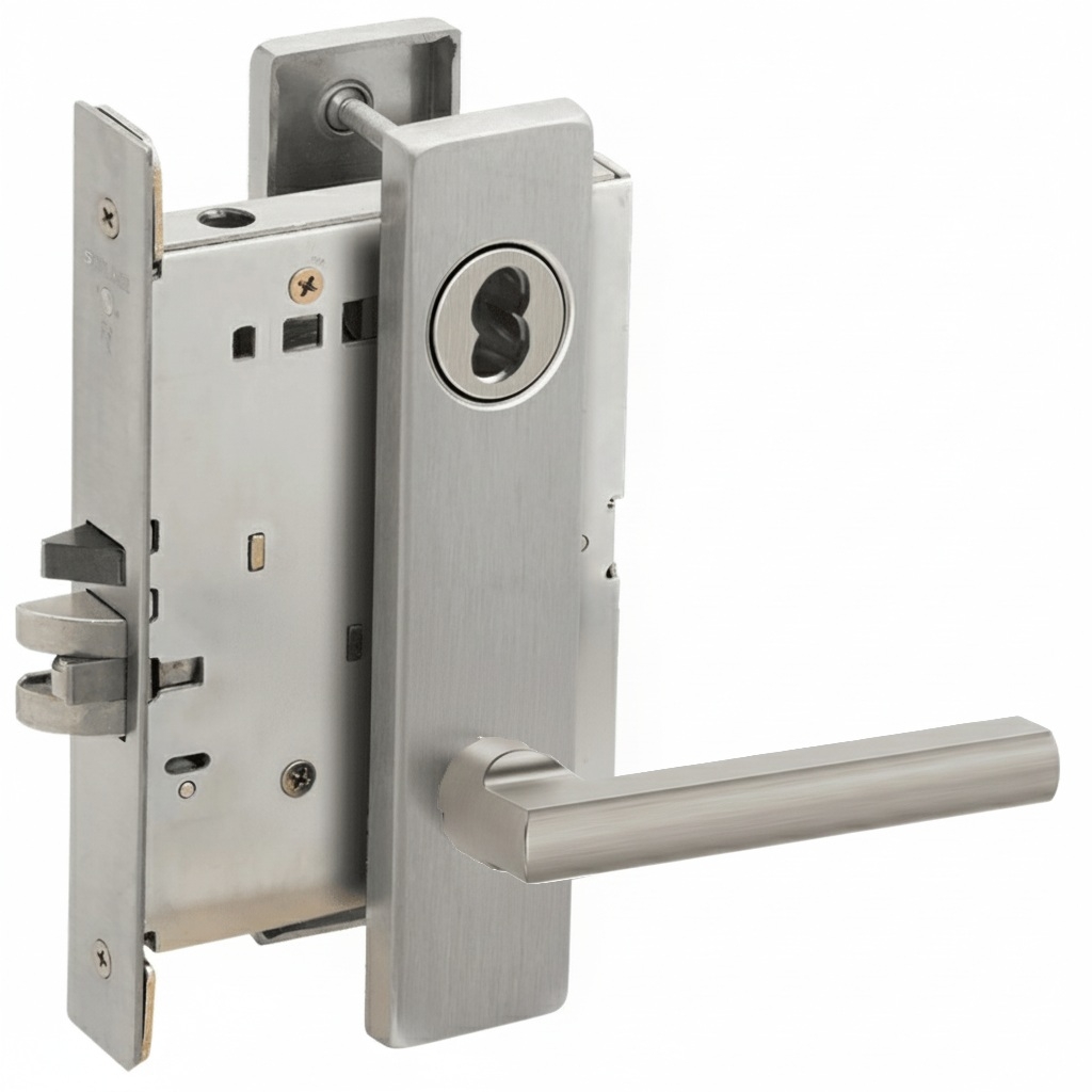 Picture of Schlage L9466 LAT Mortise Store/Utility Room Lock,  Field Reversible