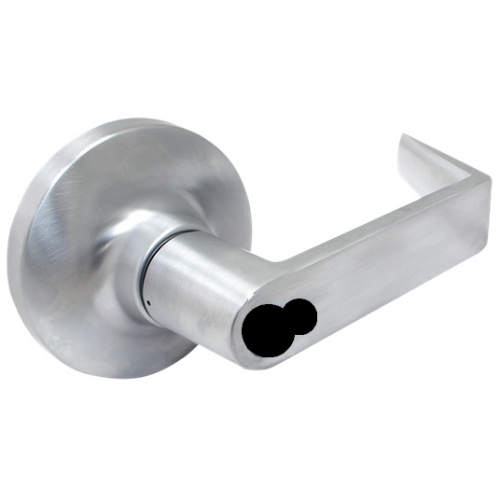 Picture of Cal-Royal ICCAL06 US26D Grade 1, Vestibule Lock - Accepts SFIC Core, Satin Chrome