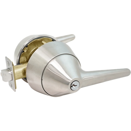 Picture of Cal-Royal LRC101 US32D Grade 1, Ligature Resistant Dormitory Lock - Stainless Steel