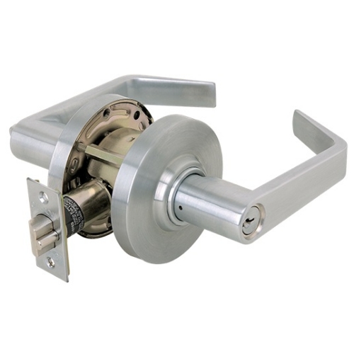 Picture of Cal-Royal CXP03 US26D Grade 2, Classroom Lock - With Clutch, Satin Chrome