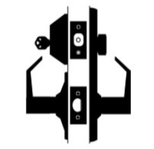 Picture of Cal-Royal JHILMAN30 US26D Single Locking, Interconnected Passage Lever Lock, Satin Chrome