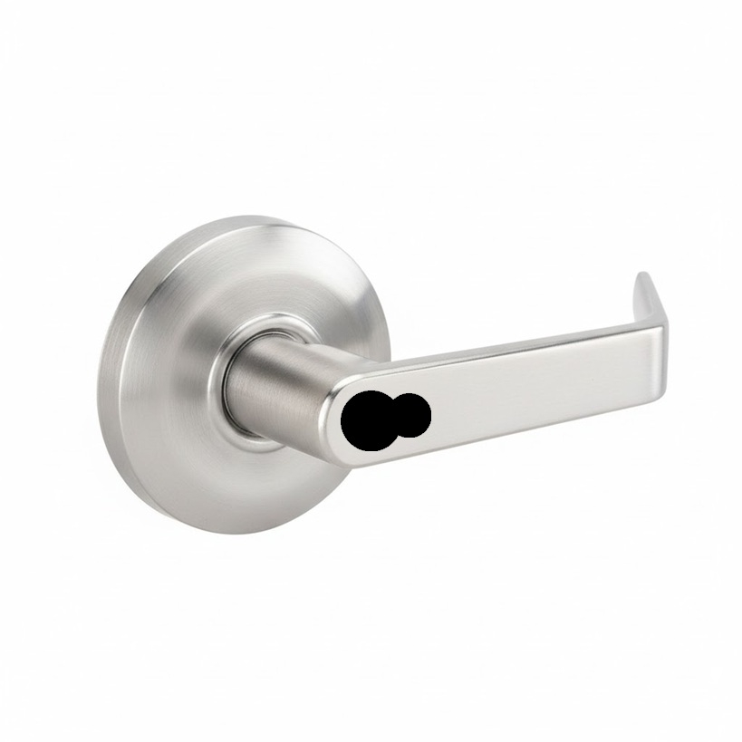 Picture of Cal-Royal ICSL05 US26D Storeroom Lock, Satin Chrome - Accepts SFIC Core