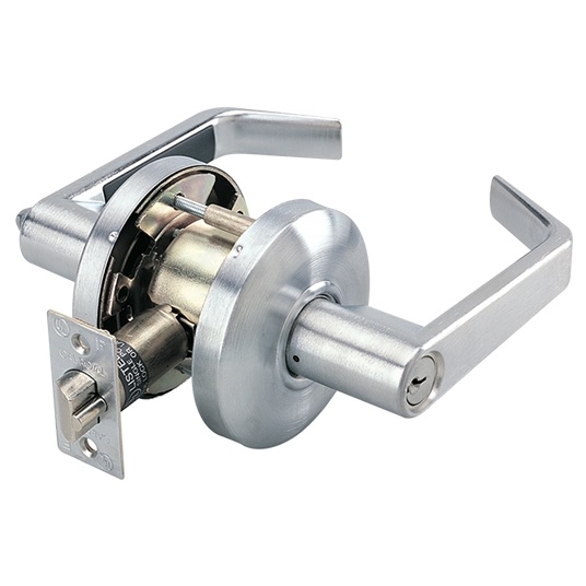 Picture of Cal-Royal SL03 US26D Classroom Lock, Satin Chrome