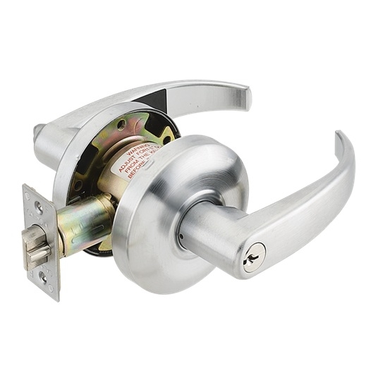 Picture of Cal-Royal CRL05 US26D Storeroom Lock, Satin Chrome - With Clutch