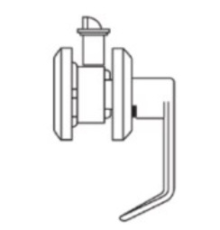 Picture of Cal-Royal SG50 US26D Grade 2, Exit Lever Lock, Satin Chrome