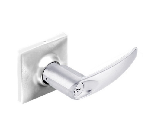 Picture of Cal-Royal MAN10-SQ US26D Grade 2, Patio Lock, Satin Chrome