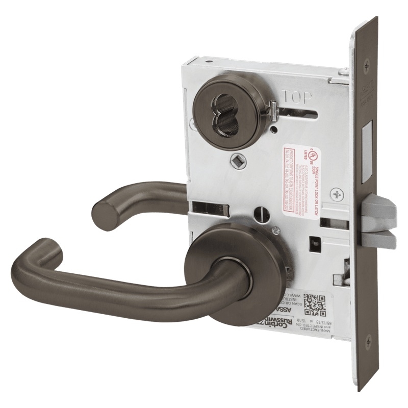 Picture of Corbin Russwin ML2022 LWA Store Door Mortise Lock, LW Lever, A Rose