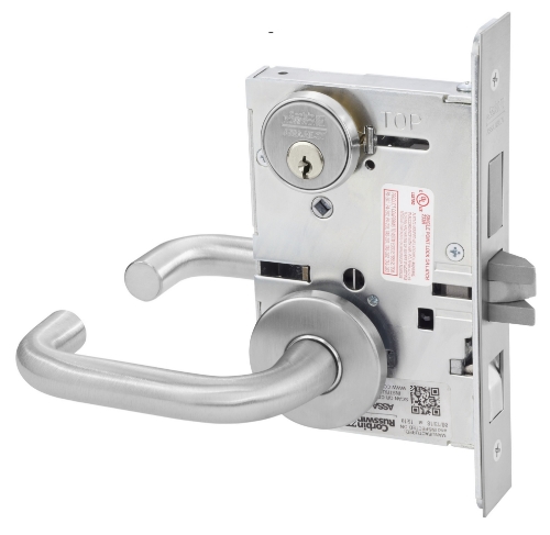 Picture of Corbin Russwin ML2048 LWA Entrance or Apartment Mortise Lock, LW Lever, A Rose