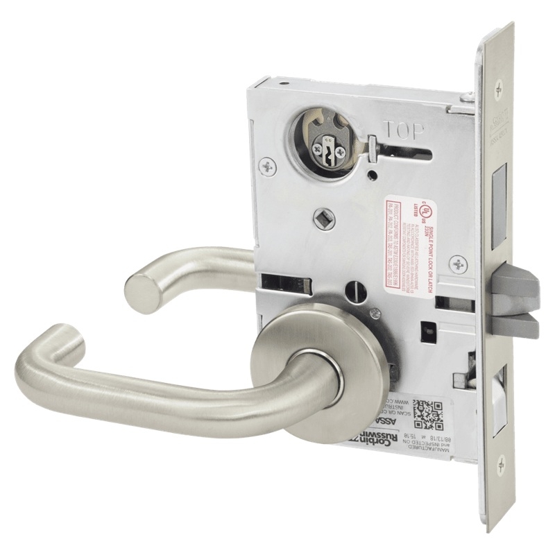 Picture of Corbin Russwin ML2048 LWA Entrance or Apartment Mortise Lock, LW Lever, A Rose