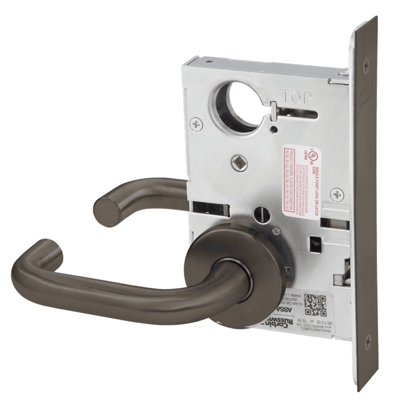 Picture of Corbin Russwin ML2070 LWA Full Dummy Trim Mortise Trim, LW Lever, A Rose