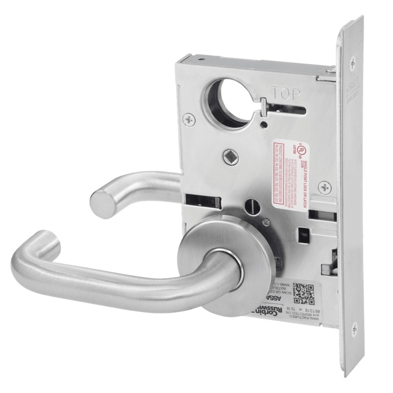 Picture of Corbin Russwin ML2070 LWA Full Dummy Trim Mortise Trim, LW Lever, A Rose