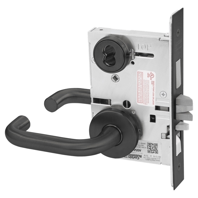 Picture of Corbin Russwin ML2067 LWA Apartment or Dormitory Mortise Lock, LW Lever, A Rose