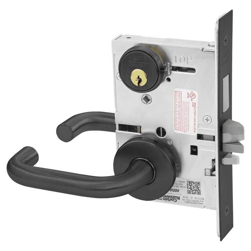 Picture of Corbin Russwin ML2072 LWA Classroom Intruder Mortise Lock, LW Lever, A Rose