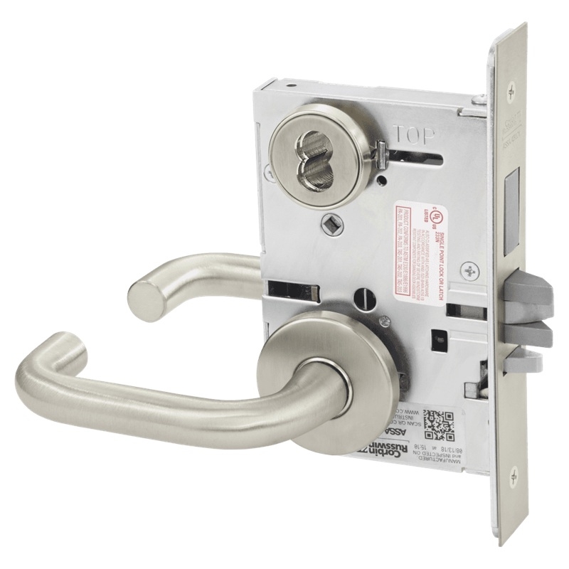 Picture of Corbin Russwin ML2072 LWA Classroom Intruder Mortise Lock, LW Lever, A Rose