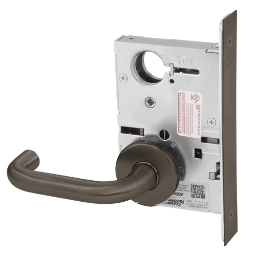 Picture of Corbin Russwin ML2080 LWA Half Active Dummy Trim Mortise Lock, LW Lever, A Rose
