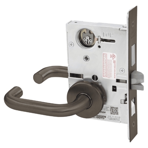 Picture of Corbin Russwin ML2082 LWA Dormitory or Exit Mortise Lock, LW Lever, A Rose
