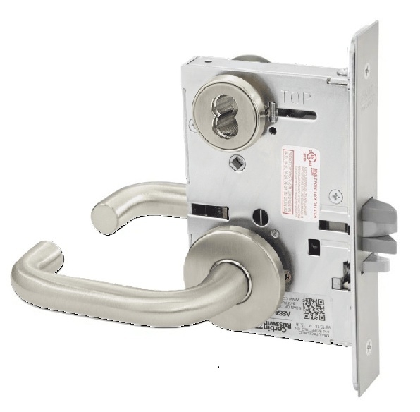 Picture of Corbin Russwin ML2002 LSA Grade 1 Classroom Intruder Mortise Lock, Lustra Lever, A Rose