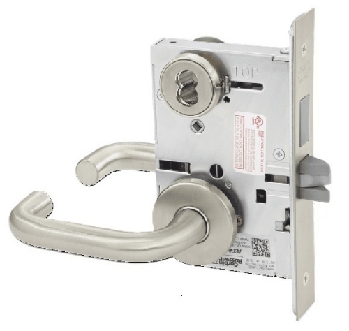 Picture of Corbin Russwin ML2022 LSA Store Door Mortise Lock, LS Lever, A Rose