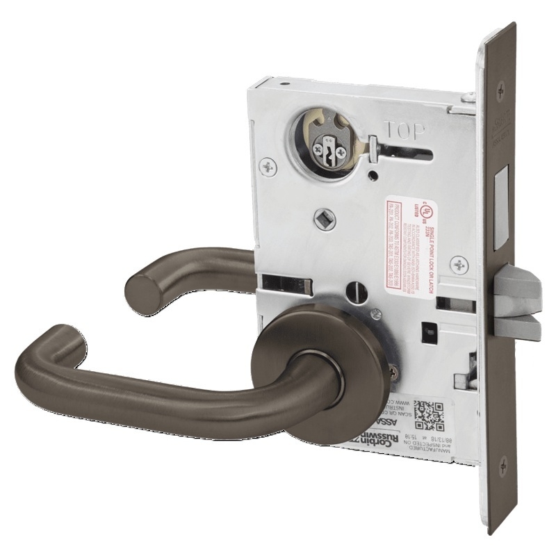 Picture of Corbin Russwin ML2022 LSA Store Door Mortise Lock, LS Lever, A Rose