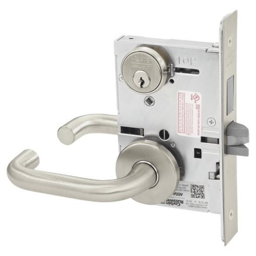 Picture of Corbin Russwin ML2065 LSA Dormitory or Entrance Mortise Lock, LS Lever, A Rose