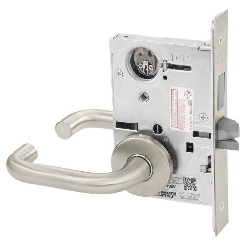 Picture of Corbin Russwin ML2065 LSA Dormitory or Entrance Mortise Lock, LS Lever, A Rose
