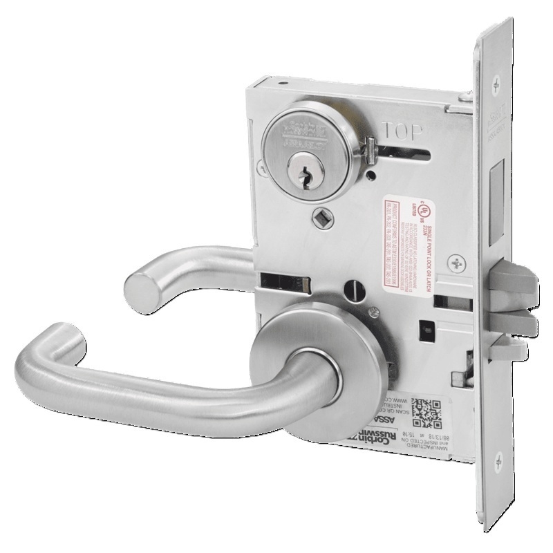 Picture of Corbin Russwin ML2072 LSA Classroom Intruder Mortise Lock, LS Lever, A Rose