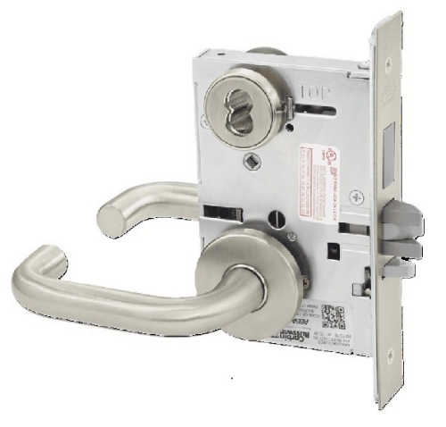 Picture of Corbin Russwin ML2075 LSA Security Entrance or Office Mortise Lock, LS Lever, A Rose