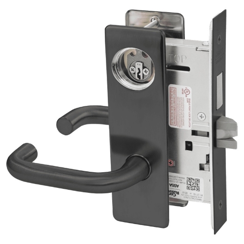 Picture of Corbin Russwin ML2022 LWM Store Door Mortise Lock, LW Lever, M Escutcheon